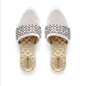 Brand new birdies wedding slippers!